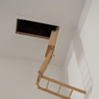 Ashley Hagen Contempory Artist, detail of Attic Stairs